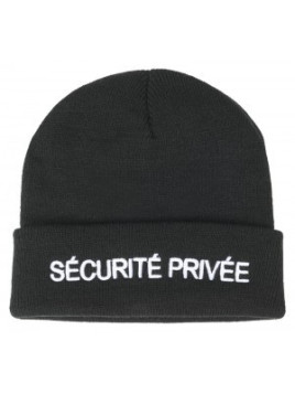 BONNET ACRYLIQUE BRODE SECURITE