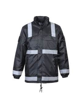 COUPE VENT POLAIRE SECURITE BANDES REFLECHISSANTES