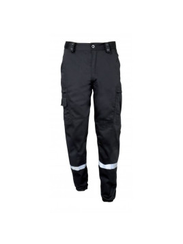 PANTALON ACTION AVEC BANDE REFLECHISSANTE