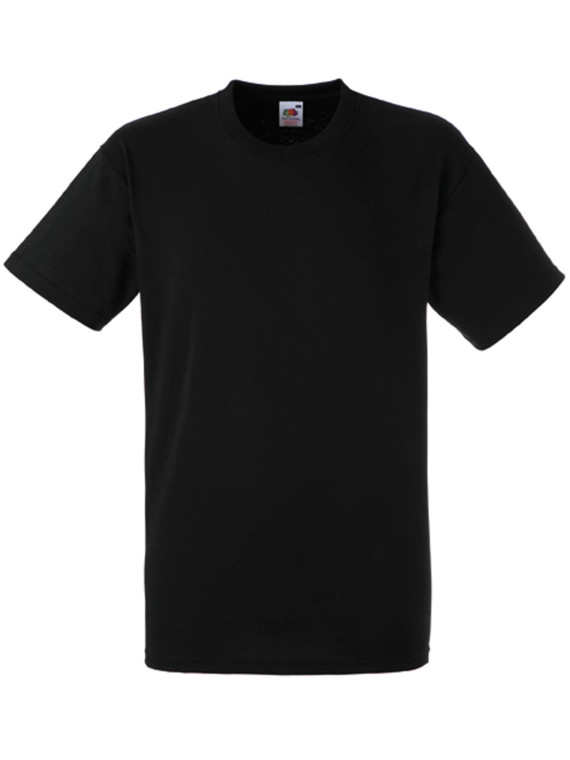 T-shirt Fruit of the Loom – 100 % coton, doux et idéal pour l’impression