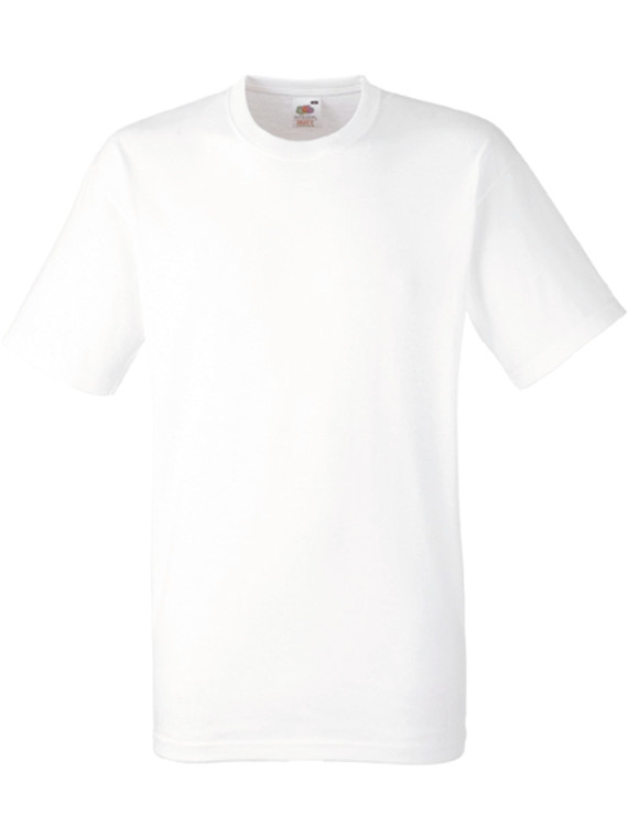 T-shirt Fruit of the Loom – 100 % coton, doux et idéal pour l’impression