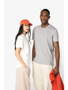 T-shirt coton bio – Lavé aux enzymes, no label et surface lisse premium