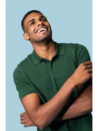 Polo Kariban Bio – Coton biologique, no label et rendu d’impression parfait