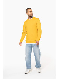 Sweat Kariban – Col rond, coton peigné et confort molletonné