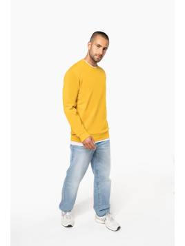 Sweat Kariban – Col rond, coton peigné et confort molletonné