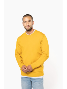 Sweat Kariban – Col rond, coton peigné et confort molletonné
