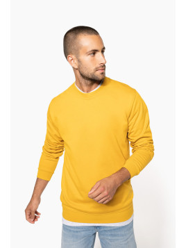 Sweat Kariban – Col rond, coton peigné et confort molletonné