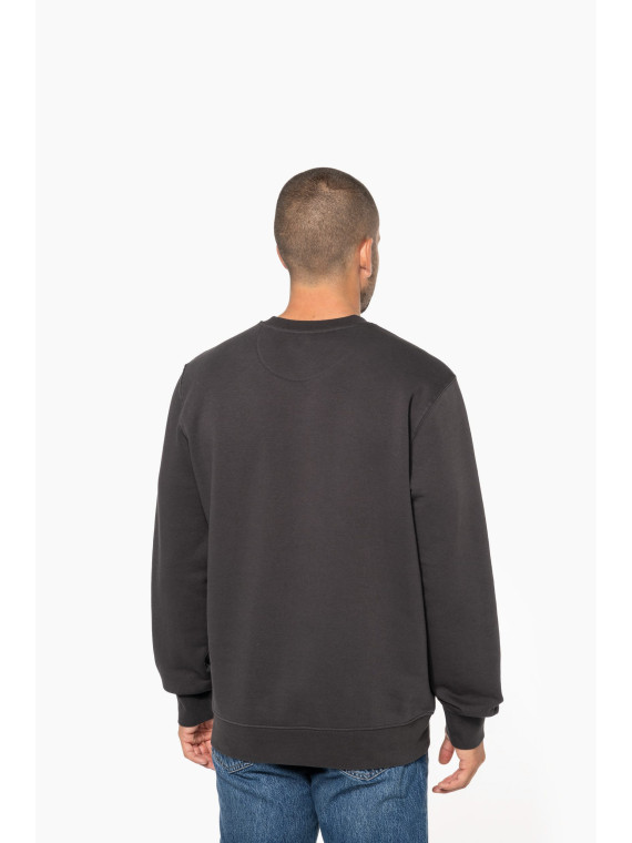 Sweat Kariban bio – Coton biologique, polyester recyclé et finition premium