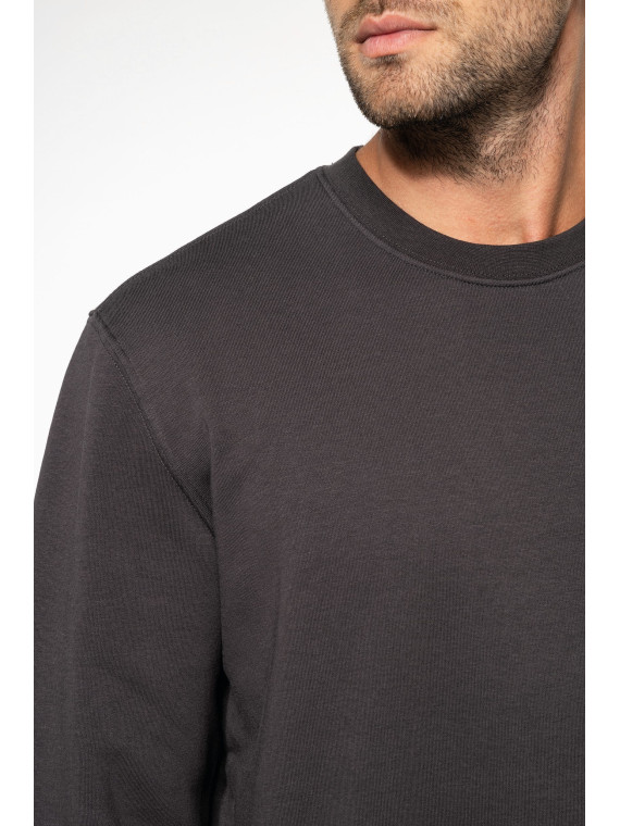 Sweat Kariban bio – Coton biologique, polyester recyclé et finition premium