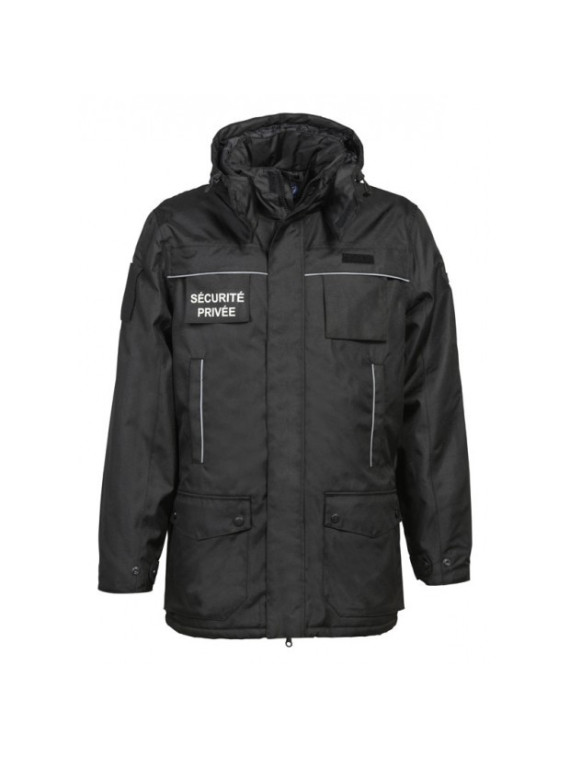 Parka SÉCURITÉ – Imperméable, respirante et multi-poches professionnelle