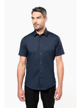Chemise manches courtes Kariban – Stretch coton, élégante et confortable