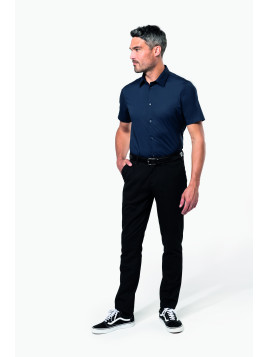 Chemise manches courtes Kariban – Stretch coton, élégante et confortable