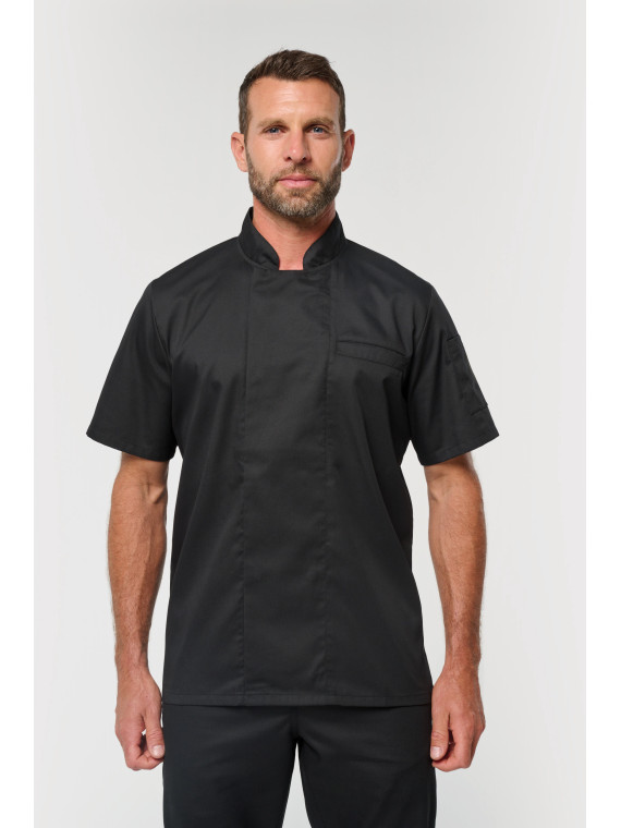 Veste de cuisine écoresponsable respirante WK. Designed To Work lavage industriel