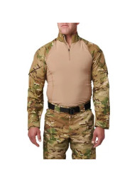 "Zéro frottement. Ventilation maximale. Mobilité stretch Flex-Tac. Découvrez la chemise de combat TDU Rapid en Multicam."
