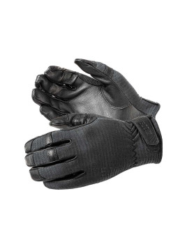Gants tactiques ignifugés Halon FR noirs haute protection contre le feu et l'abrasion