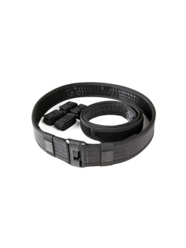 Ceinturon d'intervention Sierra Bravo noir en nylon double ceinture pour forces de l'ordre