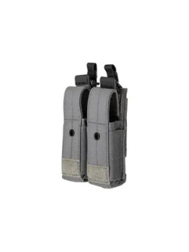 Poche double porte-chargeur pistolet Flex Covert 5.11 Tactical profil bas discret noir