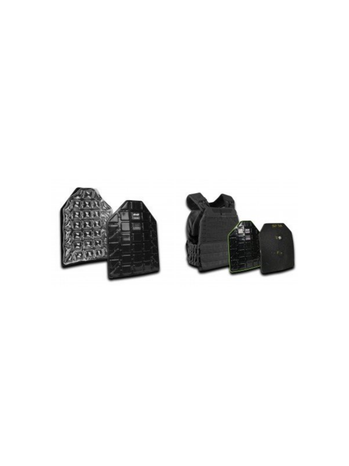 Sécurité maximale, poids minimal. Elle se glisse discrètement derrière votre protection balistique."