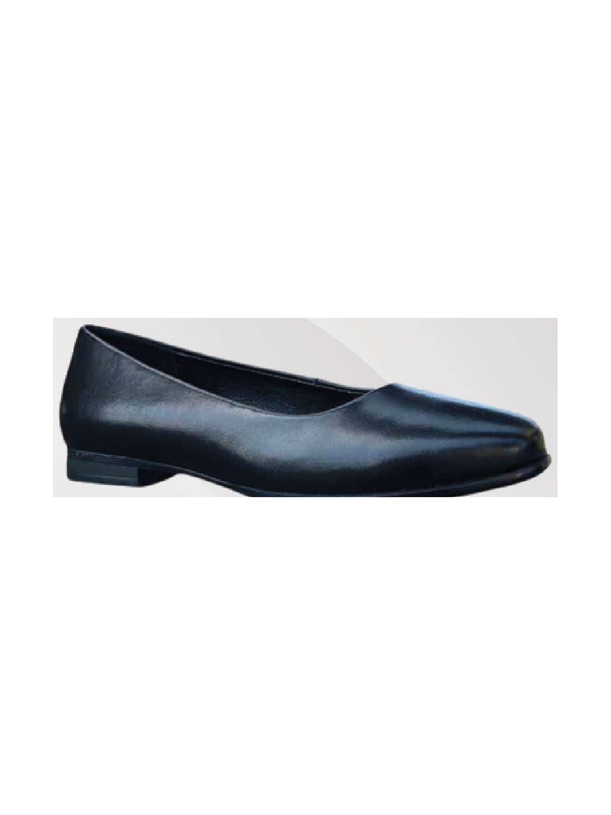 Ballerine de Sécurité SRC en Cuir Souple - Élégante & Légère