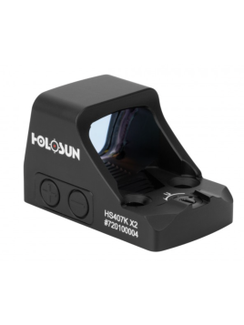 Viseur Red Dot Holosun HS407K X2 (6 MOA) | Tir & Chasse