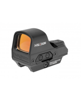 Viseur point rouge Holosun avec capot en titane et panneau solaire Solar FailSafe