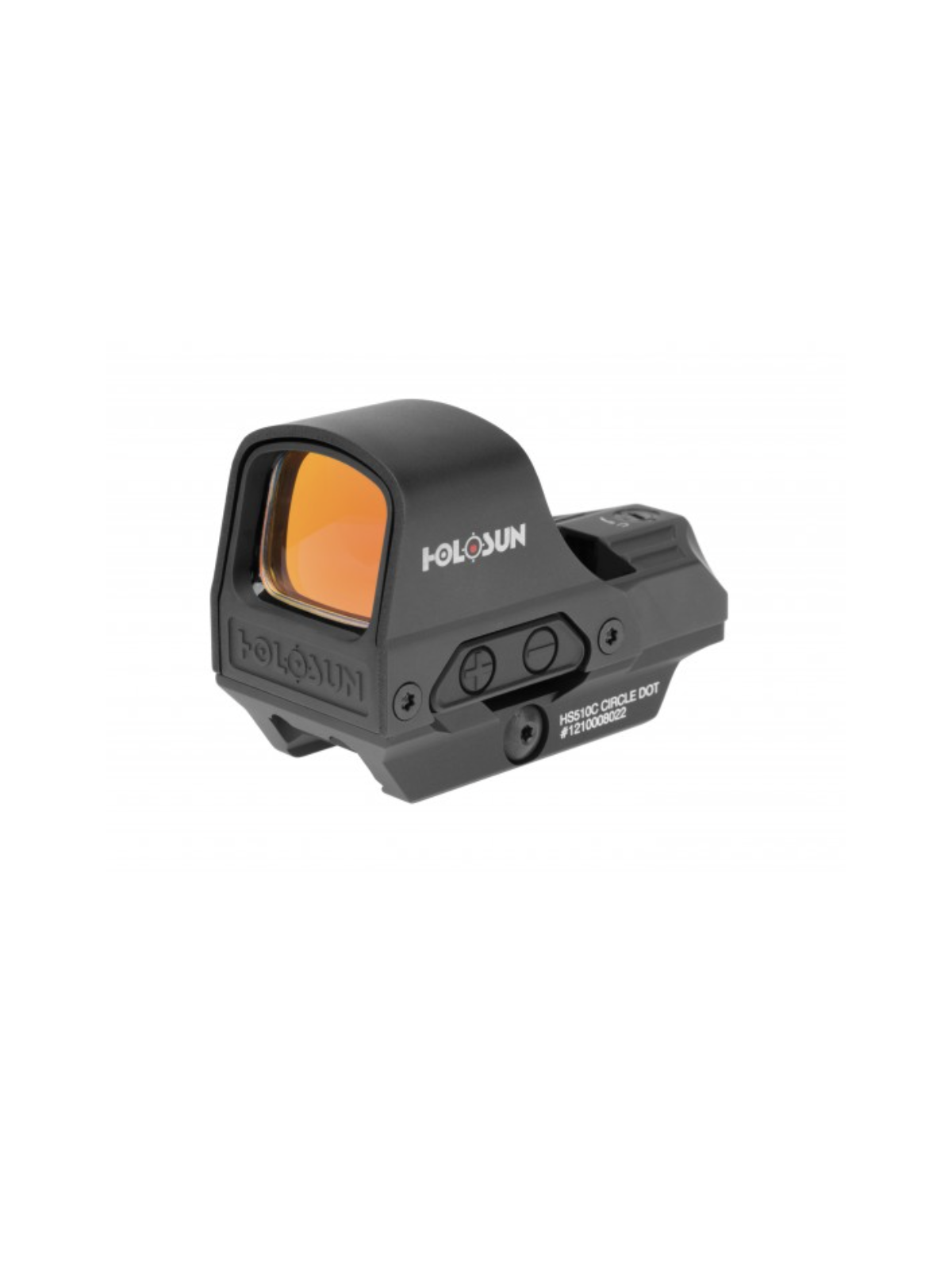 Viseur point rouge Holosun avec capot en titane et panneau solaire Solar FailSafe