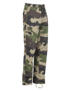 Pantalon treillis camouflage militaire — Coupe tactique ergonomique avec poches cargo
