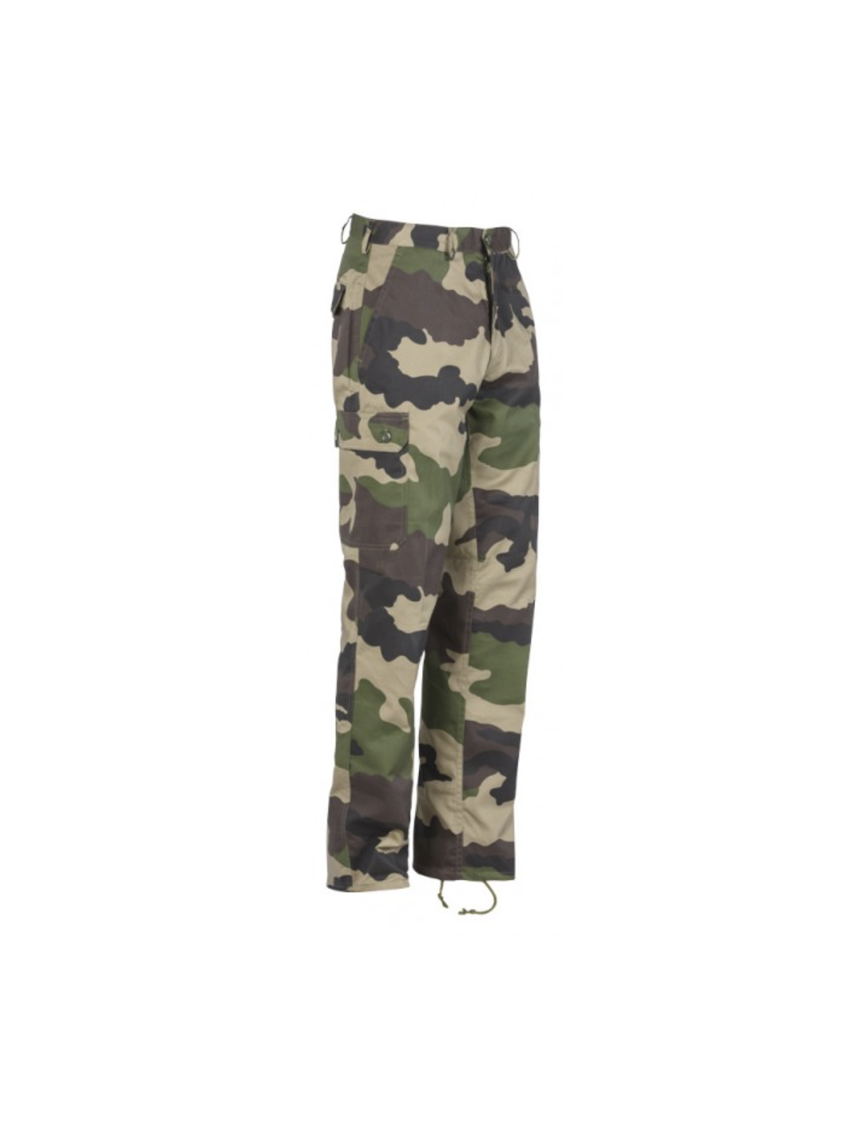 Pantalon treillis camouflage militaire — Coupe tactique ergonomique avec poches cargo