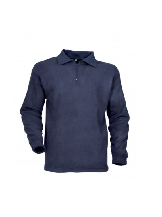 Chemise F1 Micro-Polaire 220g/m² | Col Zippé Coton & Chaude