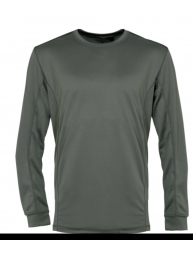 Sweat-shirt technique Megadry 100% polyester alvéolé — Sous-vêtement chaud, respirant et anti-transpiration avec col rond